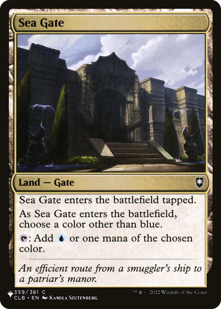 Sea Gate [The List] - The Mythic Store | 24h Order Processing