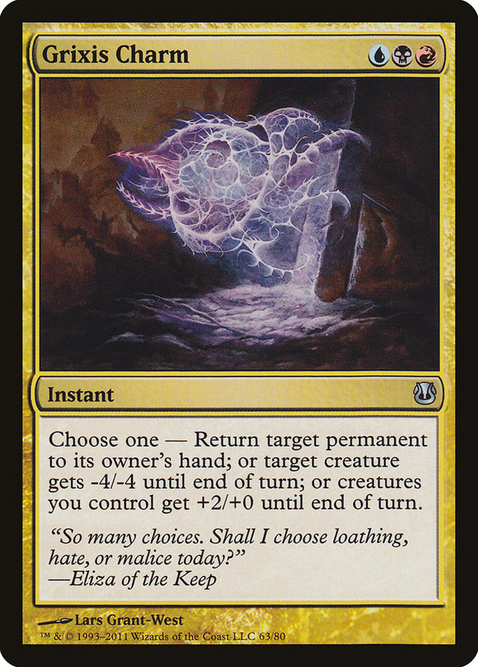 Grixis Charm [Duel Decks: Ajani vs. Nicol Bolas] - The Mythic Store | 24h Order Processing