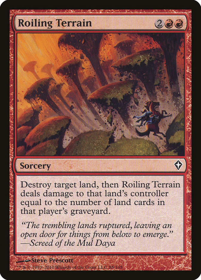 Roiling Terrain [Worldwake] - The Mythic Store | 24h Order Processing