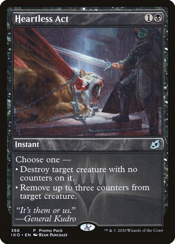 Heartless Act (Promo Pack) [Ikoria: Lair of Behemoths Promos] - The Mythic Store | 24h Order Processing