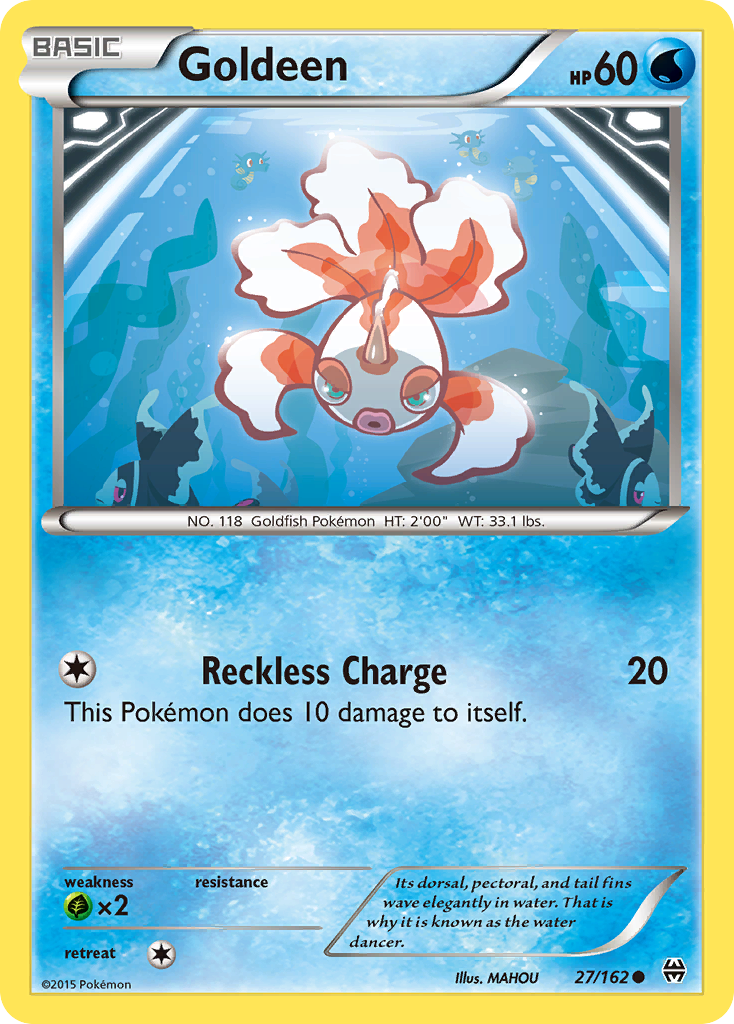 Goldeen (27/162) [XY: BREAKthrough] - The Mythic Store | 24h Order Processing