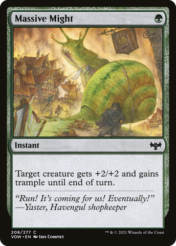 Massive Might [Innistrad: Crimson Vow] - The Mythic Store | 24h Order Processing