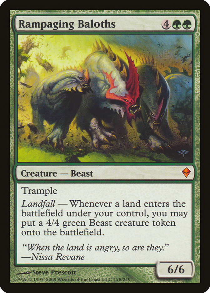 Rampaging Baloths [Zendikar] - The Mythic Store | 24h Order Processing