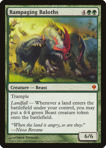 Rampaging Baloths [Zendikar] - The Mythic Store | 24h Order Processing