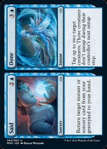 Said // Done [Modern Horizons 2] - The Mythic Store | 24h Order Processing