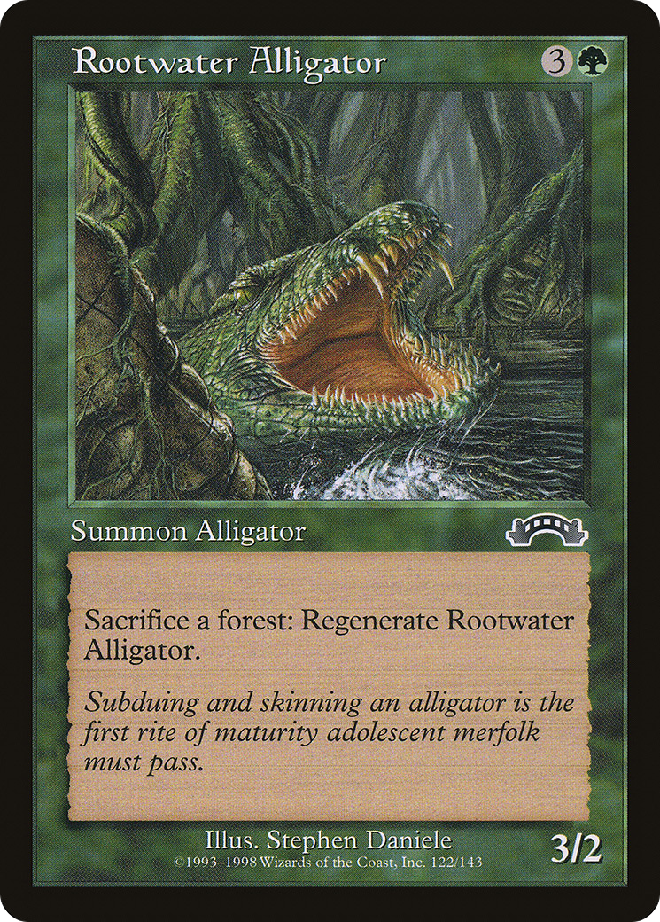 Rootwater Alligator [Exodus] - The Mythic Store | 24h Order Processing