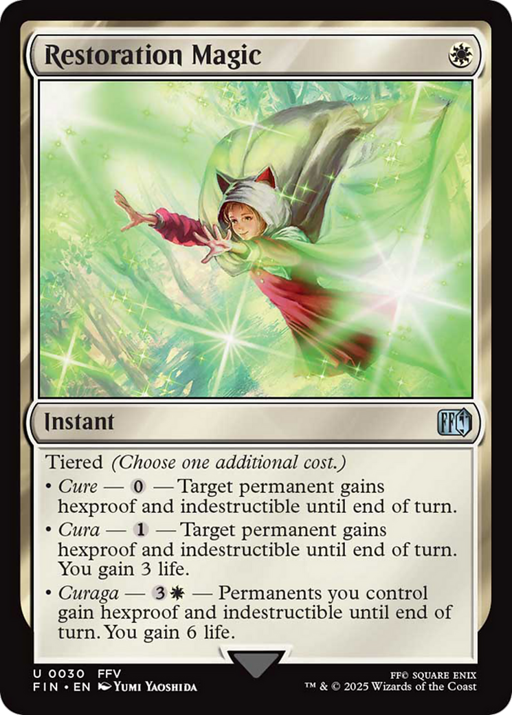 Restoration Magic [FINAL FANTASY] - The Mythic Store | 24h Order Processing