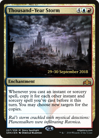 Thousand-Year Storm [Guilds of Ravnica Prerelease Promos] - The Mythic Store | 24h Order Processing
