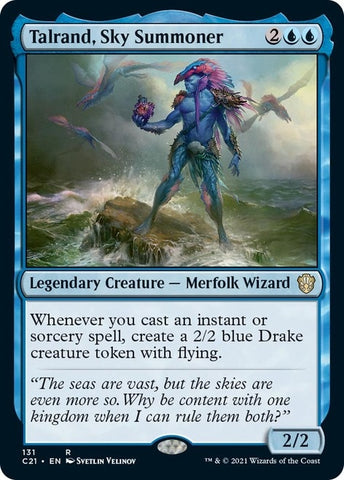 Talrand, Sky Summoner [Commander 2021] - The Mythic Store | 24h Order Processing