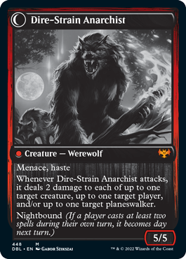 Volatile Arsonist // Dire-Strain Anarchist [Innistrad: Double Feature] - The Mythic Store | 24h Order Processing