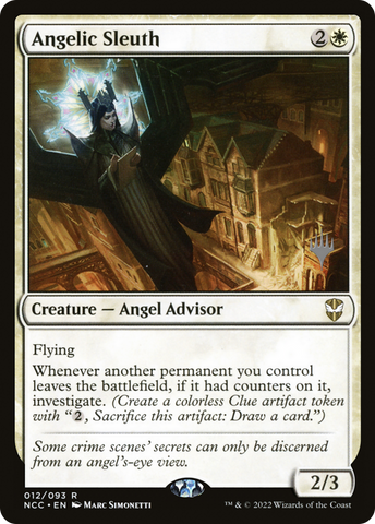 Angelic Sleuth (Promo Pack) [Streets of New Capenna Commander Promos] - The Mythic Store | 24h Order Processing