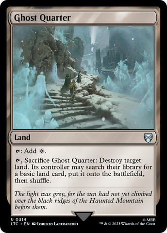 Ghost Quarter [The Lord of the Rings: Tales of Middle-Earth Commander] - The Mythic Store | 24h Order Processing