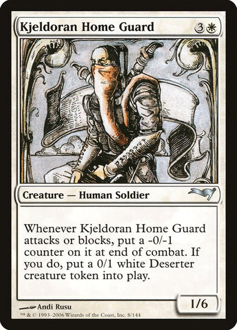 Kjeldoran Home Guard [Coldsnap Theme Decks] - The Mythic Store | 24h Order Processing
