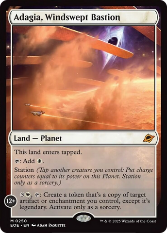 Adagia, Windswept Bastion [Edge of Eternities] - The Mythic Store | 24h Order Processing