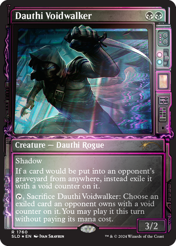 Dauthi Voidwalker (Rainbow Foil) [Secret Lair Drop Series] - The Mythic Store | 24h Order Processing