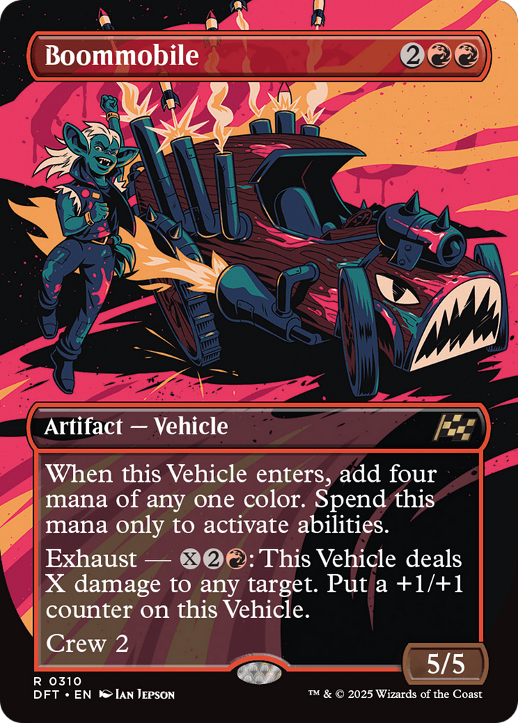 Boommobile (Borderless) [Aetherdrift] - The Mythic Store | 24h Order Processing
