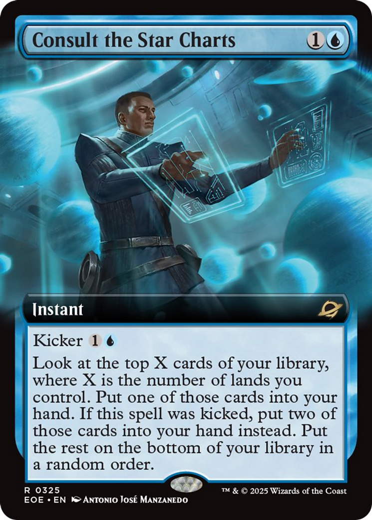 Consult the Star Charts (Extended Art) [Edge of Eternities] - The Mythic Store | 24h Order Processing
