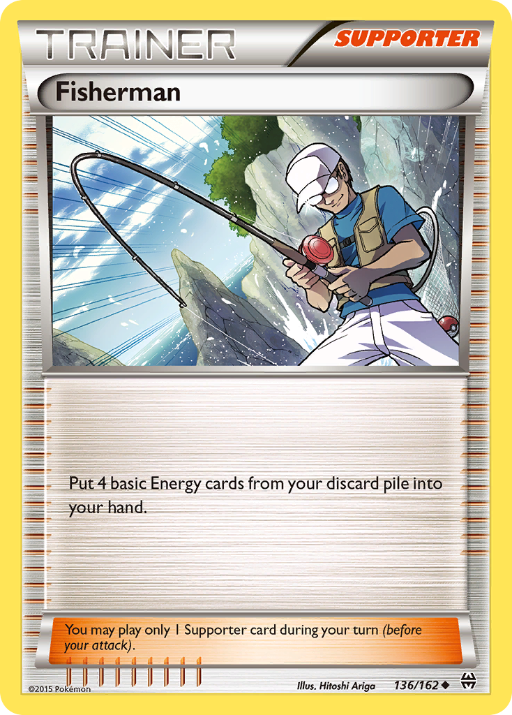 Fisherman (136/162) [XY: BREAKthrough] - The Mythic Store | 24h Order Processing