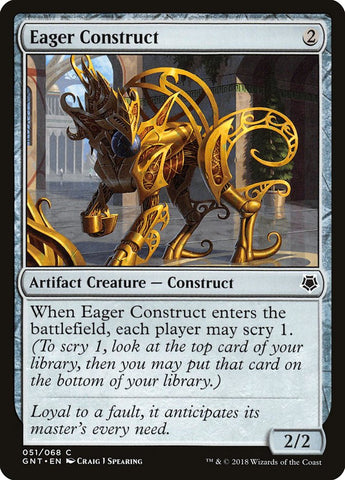 Eager Construct [Game Night 2018] - The Mythic Store | 24h Order Processing
