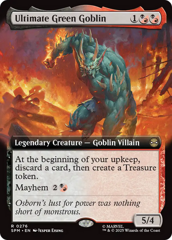 Ultimate Green Goblin (Extended Art) [Marvel's Spider-Man] - The Mythic Store | 24h Order Processing