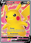 Pikachu V (170/185) [Sword & Shield: Vivid Voltage] - The Mythic Store | 24h Order Processing