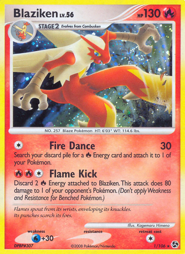 Blaziken (1/106) [Diamond & Pearl: Great Encounters] - The Mythic Store | 24h Order Processing