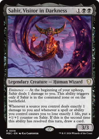Sahir, Visitor in Darkness [Mystery Booster: Commander Edition] - The Mythic Store | 24h Order Processing