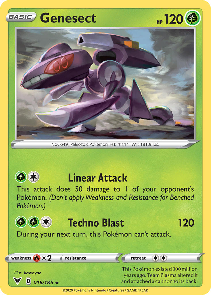 Genesect (016/185) [Sword & Shield: Vivid Voltage] - The Mythic Store | 24h Order Processing