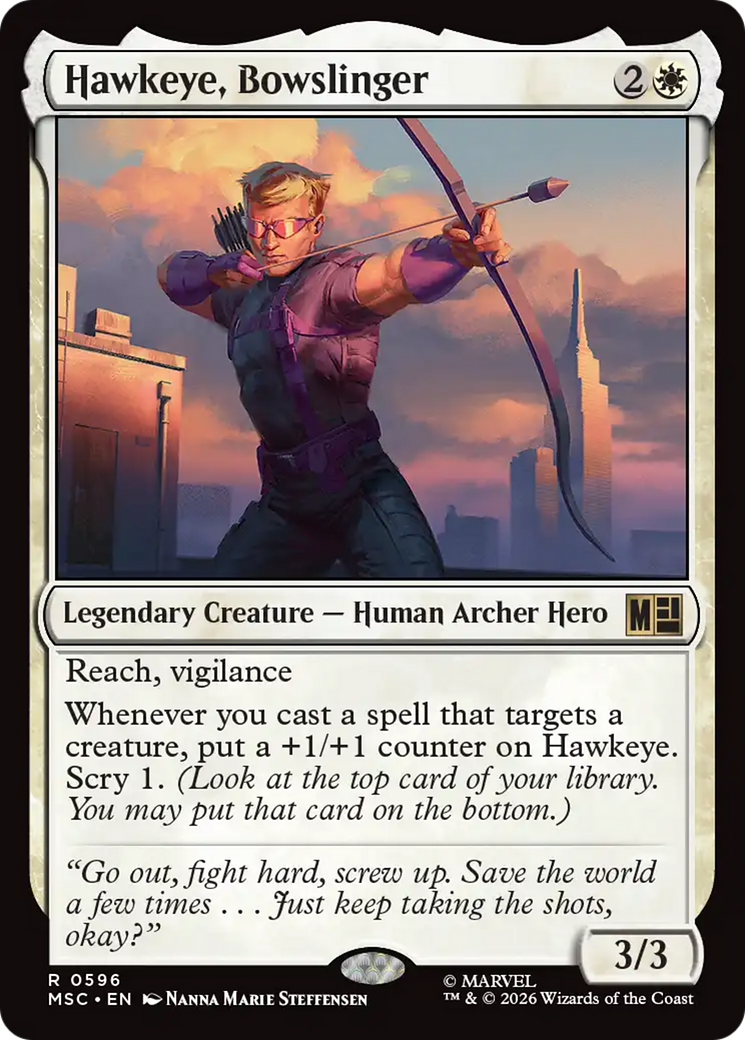 Hawkeye, Bowslinger [Marvel Super Heroes Commander] - The Mythic Store | 24h Order Processing