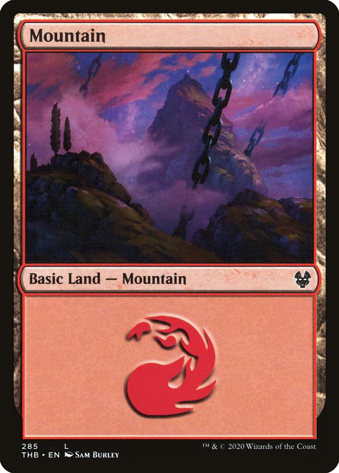 Mountain (285) [Theros Beyond Death] - The Mythic Store | 24h Order Processing