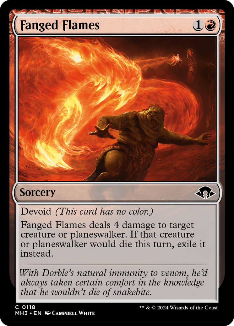 Fanged Flames [Modern Horizons 3] - The Mythic Store | 24h Order Processing