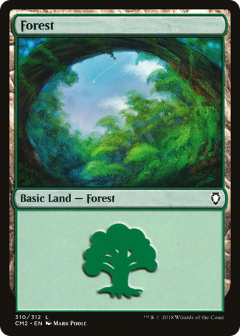 Forest (310) [Commander Anthology Volume II] - The Mythic Store | 24h Order Processing