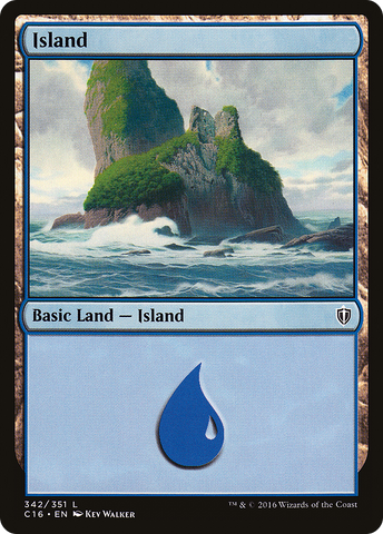 Island (342) [Commander 2016] - The Mythic Store | 24h Order Processing