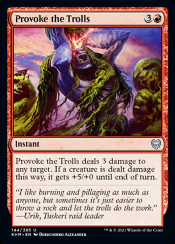 Provoke the Trolls [Kaldheim] - The Mythic Store | 24h Order Processing