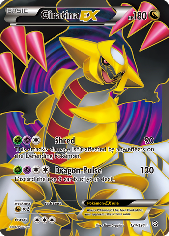 Giratina EX (124/124) [Black & White: Dragons Exalted] - The Mythic Store | 24h Order Processing