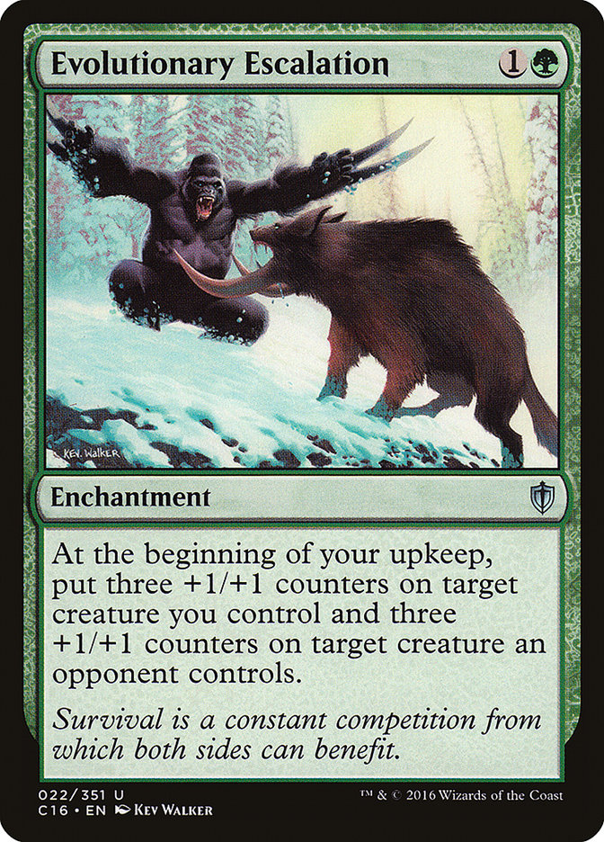 Evolutionary Escalation [Commander 2016] - The Mythic Store | 24h Order Processing