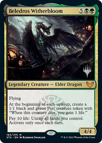 Beledros Witherbloom (Promo Pack) [Strixhaven: School of Mages Promos] - The Mythic Store | 24h Order Processing
