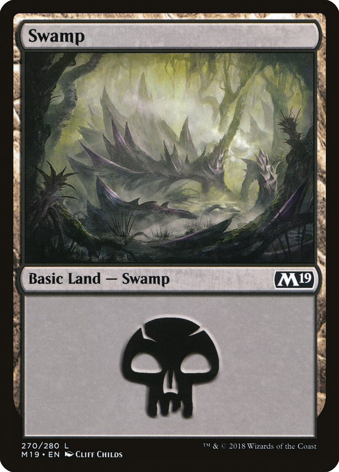 Swamp (270) [Core Set 2019] - The Mythic Store | 24h Order Processing