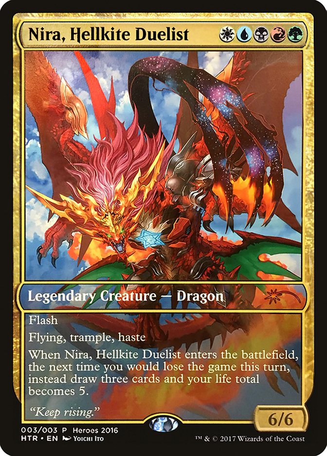 Nira, Hellkite Duelist [Heroes of the Realm] - The Mythic Store | 24h Order Processing