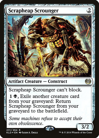Scrapheap Scrounger [Kaladesh Prerelease Promos] - The Mythic Store | 24h Order Processing