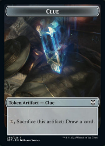 Clue // Elephant Double-Sided Token [Streets of New Capenna Commander Tokens] - The Mythic Store | 24h Order Processing