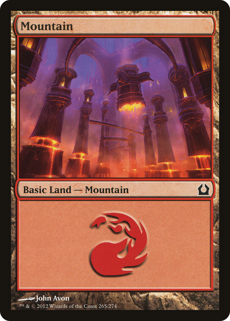 Mountain (265) [Return to Ravnica] - The Mythic Store | 24h Order Processing