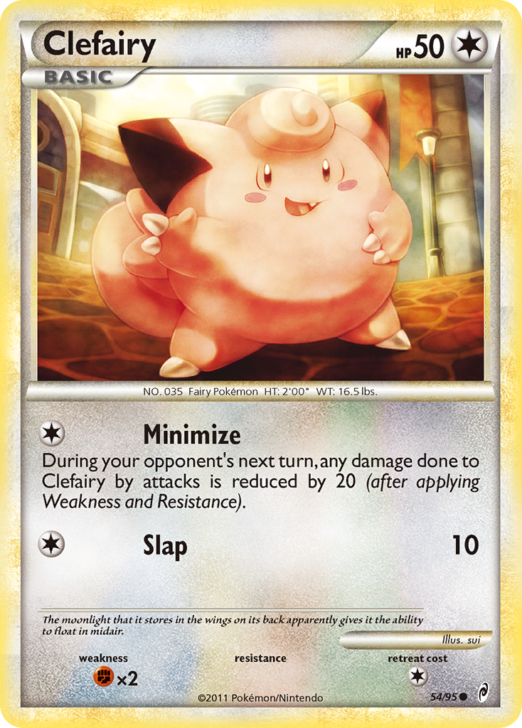 Clefairy (54/95) [HeartGold & SoulSilver: Call of Legends] - The Mythic Store | 24h Order Processing