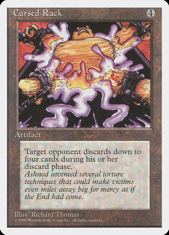 Cursed Rack [Fourth Edition] - The Mythic Store | 24h Order Processing