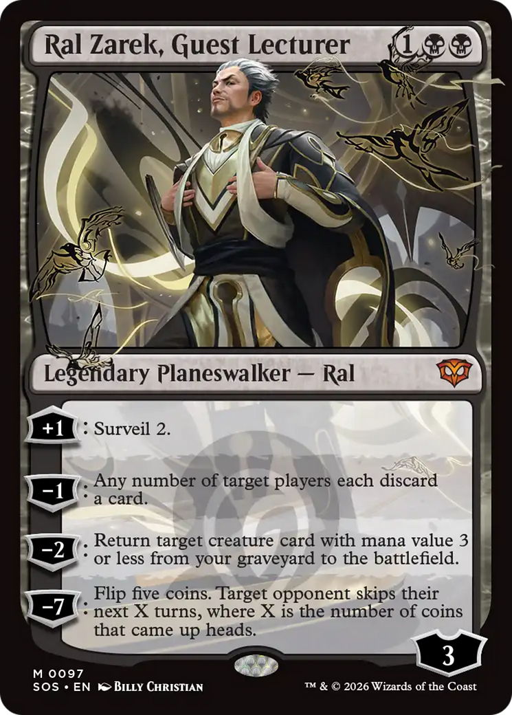 Ral Zarek, Guest Lecturer [Secrets of Strixhaven] - The Mythic Store | 24h Order Processing