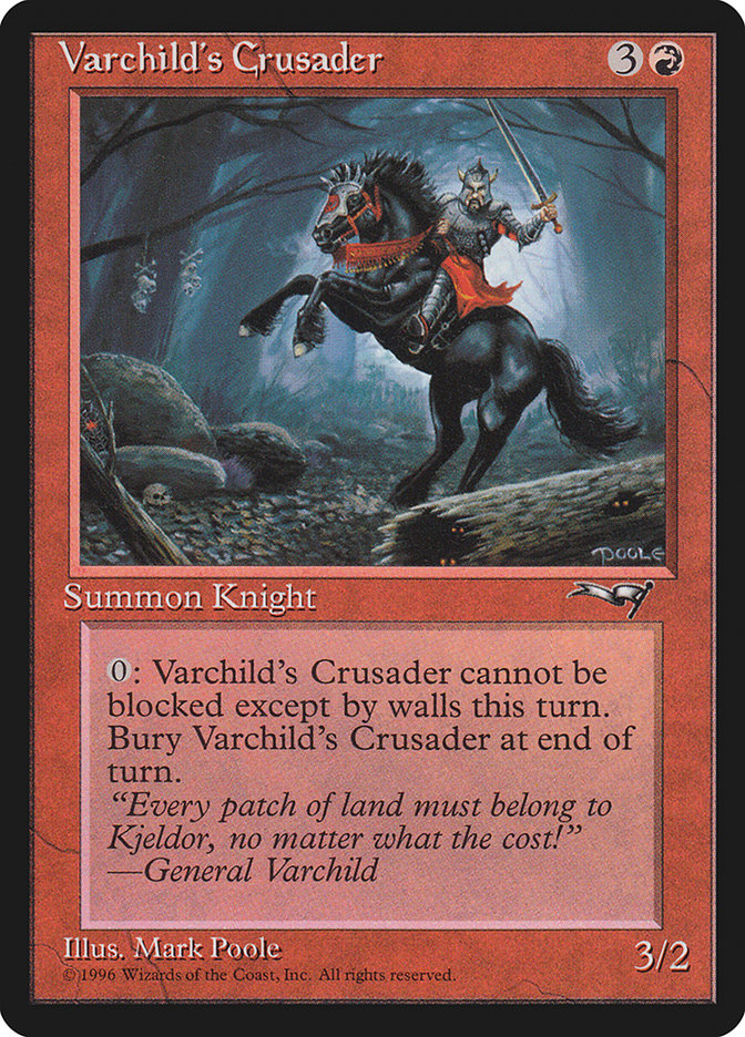 Varchild's Crusader (Black Horse) [Alliances] - The Mythic Store | 24h Order Processing