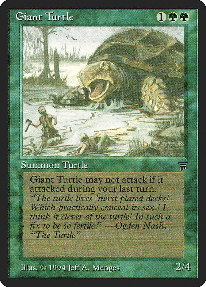 Giant Turtle [Legends] - The Mythic Store | 24h Order Processing