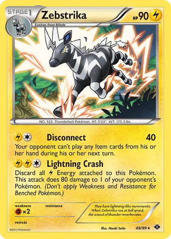 Zebstrika (48/99) [Black & White: Next Destinies] - The Mythic Store | 24h Order Processing