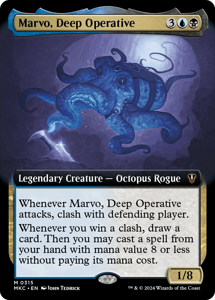 Marvo, Deep Operative (Extended Art) [Murders at Karlov Manor Commander] - The Mythic Store | 24h Order Processing