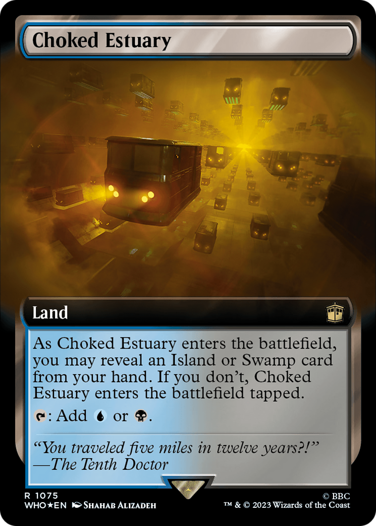 Choked Estuary (Extended Art) (Surge Foil) [Doctor Who] - The Mythic Store | 24h Order Processing